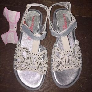 NEW Laura Biagiotti girls sandals nr 36 (6 us)